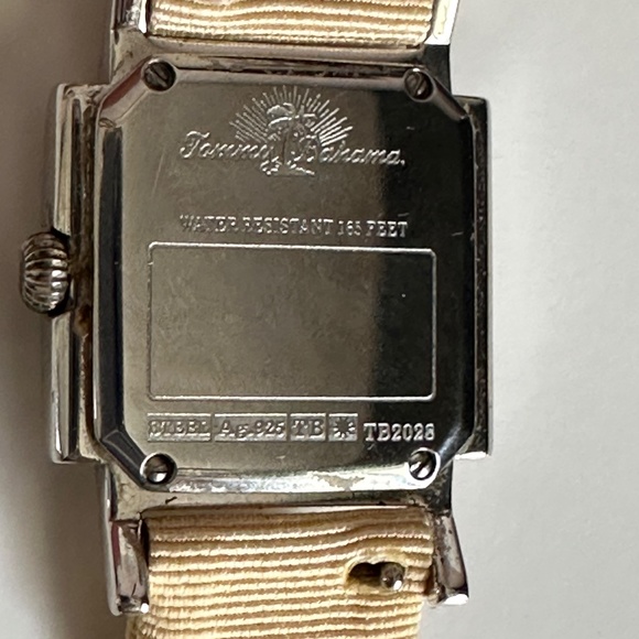 Tommy Bahama  Ladies Watch Sterling Ag 925 TB w/ Ori . Box.Tags, Booklet. Unused - Picture 6 of 10